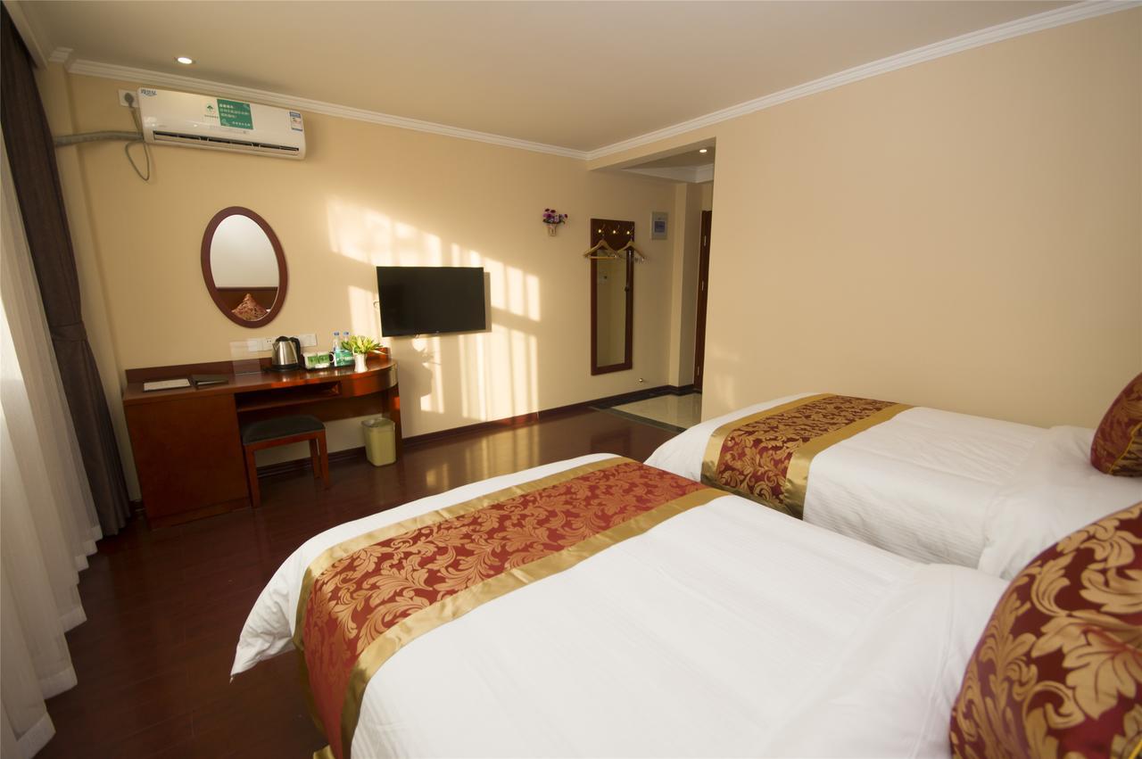 Greentree Inn Jiangsu Huaian Chuzhou Avenue Business Hotel Huai'an  Exteriör bild